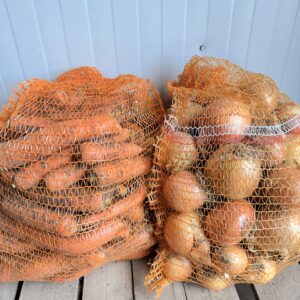 Zestaw marchew 10 kg i cebula 10 kg